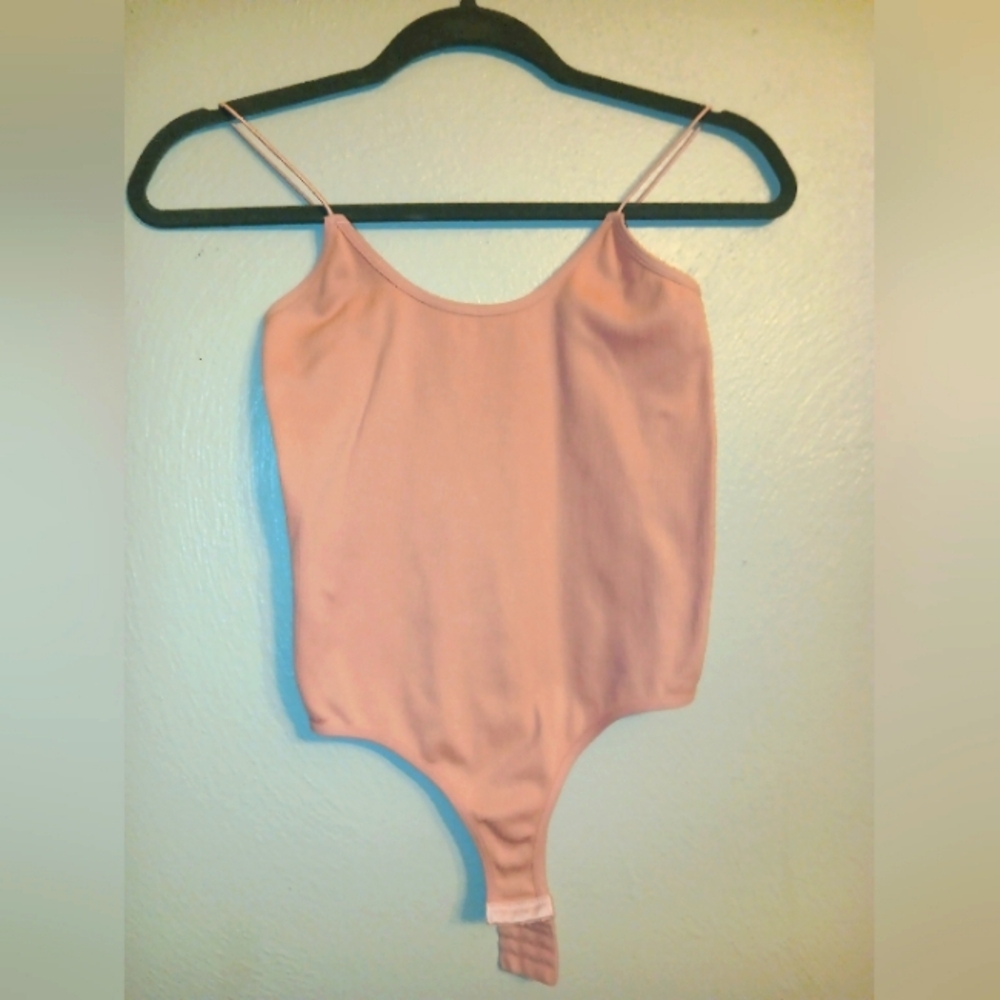Cotton Candy pink bodysuit women